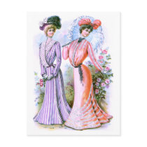 1900s Fashion Dresses postcards