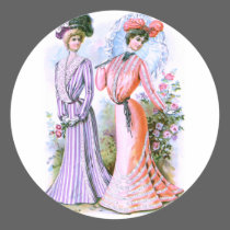 1900s Fashion Dresses stickers
