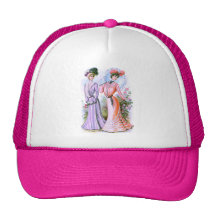 1900s Fashion Dresses Trucker Hats