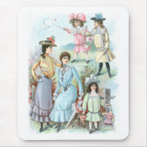 1900s Fashion Hats mousepads by beverlytazangel 1900s Fashion Hats mousepads