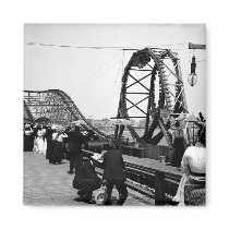 1901 The Loop Roller coaster Magnet