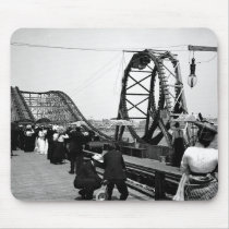 1901 The Loop Roller coaster Mousepad