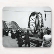 1901 The Loop Roller coaster Mousepad