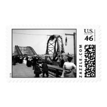 1901 The Loop Roller Coaster Postage Stamp