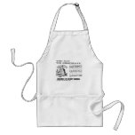 1902 July 4th illustration Ice Company Apron