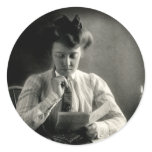 1902 Reading by Candlelight Sticker