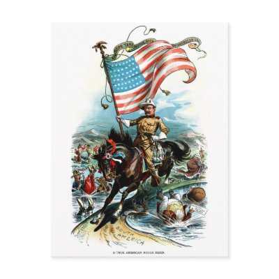1902 Theodore Roosevelt Postcard by historicimage