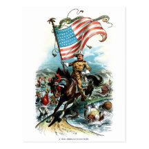 1902 Theodore Roosevelt Postcard