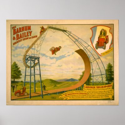 1905 Barnum And Bailey Circus Poster by PicklePaper