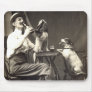 1905 Beer Drinking Dogs Mousepad