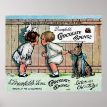 1905 Chocolate Candy Ad Posters