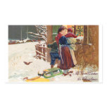 1905 Family Christmas Rectangle Sticker