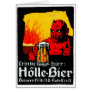 1905 German Beer Poster Card
