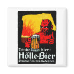 1905 German Beer Poster Magnets