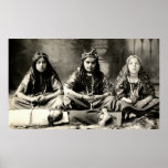 1905 Girls playing dress up Posters