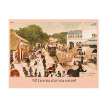 1905 Street Scene Colombo Ceylon Lipton Postcard