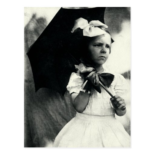 1905 Tough Little Girl Post Card