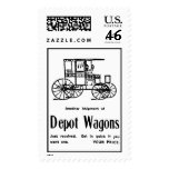 1906 Horse Buggy Illustration Postage Stamp