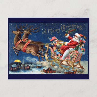 1906 Merry Christmas Postcards