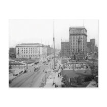 1906 Public Square Cleveland Ohio Postcard