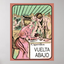 1906 Vintage Cigarette Advertisement Posters