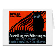 1907 Berlin Exhibition Poster Card