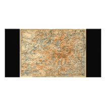 1909 Adirondacks Map from Baedeker's Travel Guide photo cards by ZephyrusBooks 1909 Adirondacks Map from Baedeker's Travel Guide photo cards