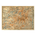 1909 Adirondacks Map from Baedeker's Travel Guide posters by ZephyrusBooks 1909 Adirondacks Map from Baedeker's Travel Guide posters