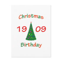 1909 Christmas Birthday postcards by christmasbirthday911 1909 Christmas Birthday postcards