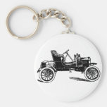 1909 Maxwell auto illustration Key Chains