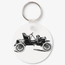 1909 Maxwell auto illustration keychains