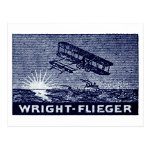 1909 Wright Brothers Aircraft Postcard
