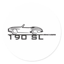 190SL_BLK STICKER