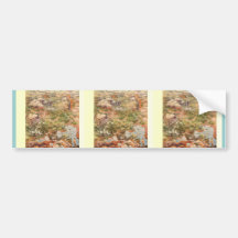 1910 Aerial View Map - Yellowstone National Park Bumper Stickers