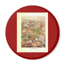 1910 Aerial View Map - Yellowstone National Park magnets by ZephyrusBooks 1910 Aerial View Map - Yellowstone National Park magnets