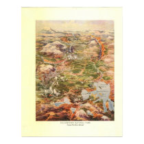 1910 Aerial View Map - Yellowstone National Park posters by ZephyrusBooks 1910 Aerial View Map - Yellowstone National Park posters