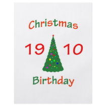 1910 Christmas Birthday Flyers