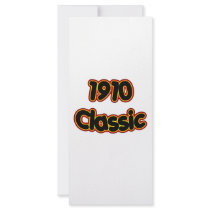 1910 Classic Custom Rack Card