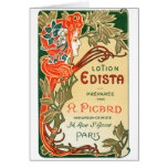 1910 French Art Nouveau label Cards
