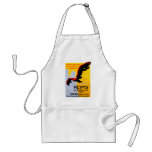 1910 Reims Air Show Poster Aprons