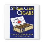 1910 St. Paul Club Cigars Fridge Magnet