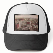 1910's View of Denver, CO from The D & F Tower Trucker Hats