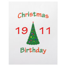 1911 Christmas Birthday letterhead