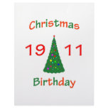 1911 Christmas Birthday Letterhead Design