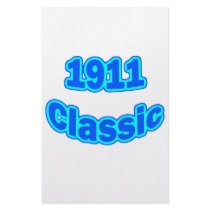 1911 Classic Blue stationery