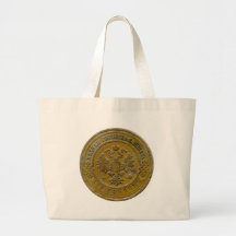 1911 Russian 3 kopek tote Canvas Bag