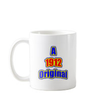 1912 Original Bl Red Mug