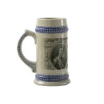 1912 Russian Empire 500 rubles bill with Tzar Pete Mugs