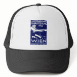 1912 Vienna Air Show Poster Mesh Hats