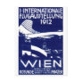 1912 Vienna Air Show Poster Postcard